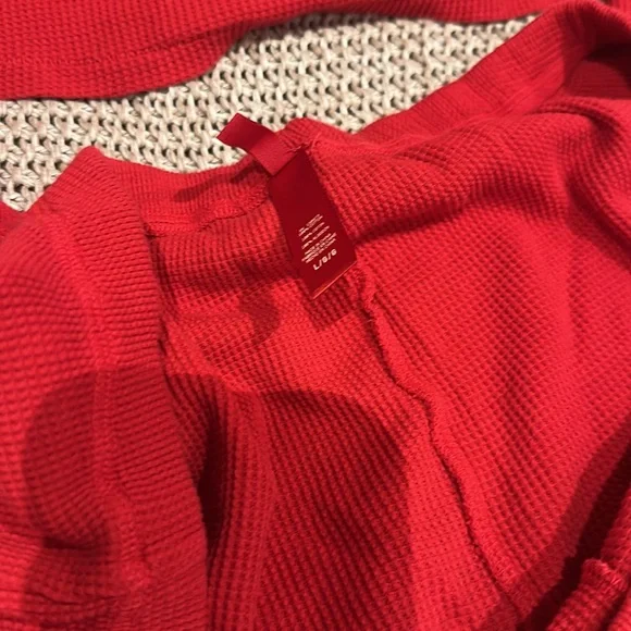 Skims thermal Knit Henley short pajamas - Picture 5 of 7